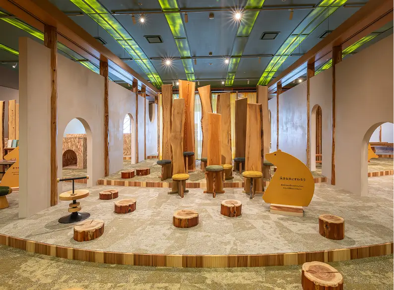 キッズスペース「オクノモリ」 玉造温泉 RYOKAN OQOQ